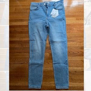 Zara new with tags high rise denim